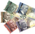 New Canadian currency Royalty Free Stock Photo