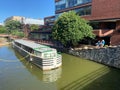 New Canal Barge in Georgetown of Washington DC