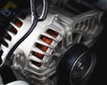 New car alternator Royalty Free Stock Photo