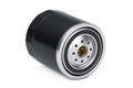 New Car Oil Filter in a Black Housing. 3d Rendering Royalty Free Stock Photo