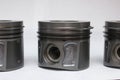 New car piston isolated on white background Royalty Free Stock Photo