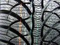 New car tyre Royalty Free Stock Photo