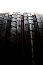 New car tyre Royalty Free Stock Photo