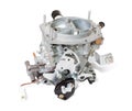 New carburettor on white Royalty Free Stock Photo