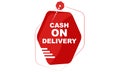 New Cash On Delivery Design Royalty Free Stock Photo