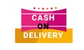 New Cash On Delivery Design Royalty Free Stock Photo