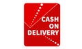 New Cash On Delivery Design Royalty Free Stock Photo