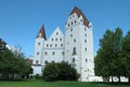 New Castle building in Armament Museum in Ingolstadt in Germany Royalty Free Stock Photo