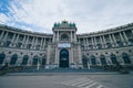 The New Castle Neue Burg in the Hofburg Palace in Vienna, Austria Royalty Free Stock Photo