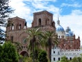 Catedral de la Inmaculada ConcepciÃÂ³n de Cuenca in center of Cuenca, Ecuador