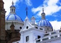 Catedral de la Inmaculada ConcepciÃÂ³n de Cuenca in center of Cuenca, Ecuador