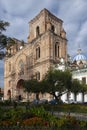 The New Cathedral - Cuenca - Ecuador Royalty Free Stock Photo