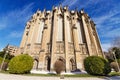 New cathedral, famous touristic landmark in Vitoria, Spain.