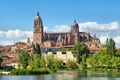 New Cathedral in Salamanca - view from river side