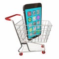 New Cell Phone Shopping Cart Buy Sale