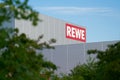 New central warehouse of the German food retailer Rewe in Magdeburg