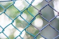 New Chain link next to old Royalty Free Stock Photo