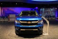 New Chevy truck in blue