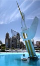 Sculpture in Front of San Pedro Cathedral in New Chimbote Peru