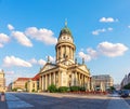 The New Church or the German Church on the Gendarmenmarkt, Berlin, Germany Royalty Free Stock Photo