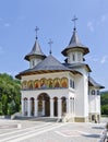 Sihastria monastery church, Neamt county, Romania Royalty Free Stock Photo