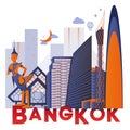 Bangkok branding technology concept