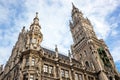 New city hall at Marienplatz Munich Royalty Free Stock Photo