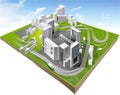 New City Model Royalty Free Stock Photo