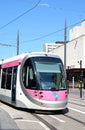 New City Tram, Birmingham. Royalty Free Stock Photo