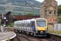 New class 195 Civity dmu train at Carnforth Royalty Free Stock Photo