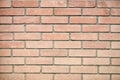 New and Clean Red Brick Wall Royalty Free Stock Photo