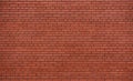 New and clean red brick wall Royalty Free Stock Photo