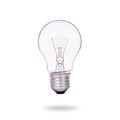 New clear home light bulbs. Studio shot isolated on white Royalty Free Stock Photo