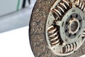 New clutch disk closeup with selective focus Royalty Free Stock Photo