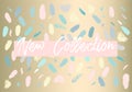 New Collection fashion header confetti