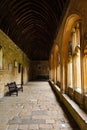 New College cloisters, University of Oxford Royalty Free Stock Photo
