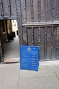 New College entrance gate, University of Oxford