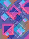 new color full geometric vector background