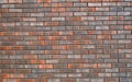 New colorful decorative brick wall close Royalty Free Stock Photo