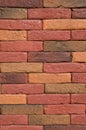 New colorful decorative brick wall Royalty Free Stock Photo