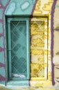 New colorful paining window