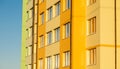 New-constructed multi-storey residential building. Royalty Free Stock Photo