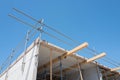 New construction of business units. Royalty Free Stock Photo