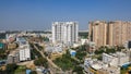 New construction in Hyderabad city, is the fourth most populous city and sixth most populous urban agglomeration in India Royalty Free Stock Photo