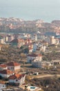 New construction in Sveti Vlas, Bulgaria Royalty Free Stock Photo