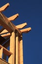 New construction wood framing