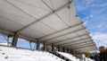 New constructions of the modern small stadium Royalty Free Stock Photo