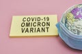 New coronavirus Omicron variant