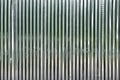 New corrugated metal or zinc texture surface or galvanize steel industrial texture and background