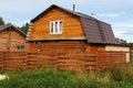 New country house, bathhouse.